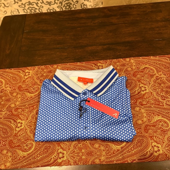 Redvanly Men’s XL Tucker Liberty Blue Performance Polo MSRP $105